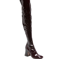 Chloé Janis Over-the-knee Boots - Bordeaux