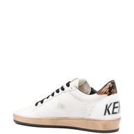 Golden Goose Ball Star Leather Sneakers - Brown