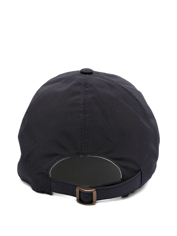 Brunello Cucinelli Logo Baseball Cap - Blue