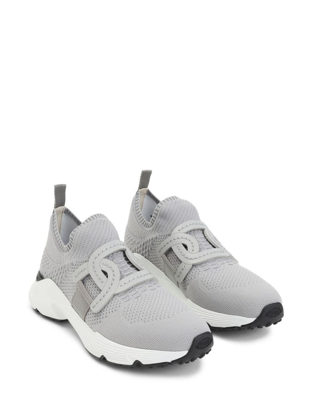 Tod's Kate Knitted Sneakers - Grey