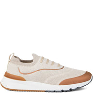 Brunello Cucinelli Cotton Sneakers - Beige