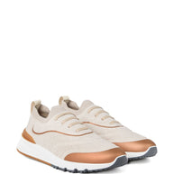 Brunello Cucinelli Cotton Sneakers - Beige