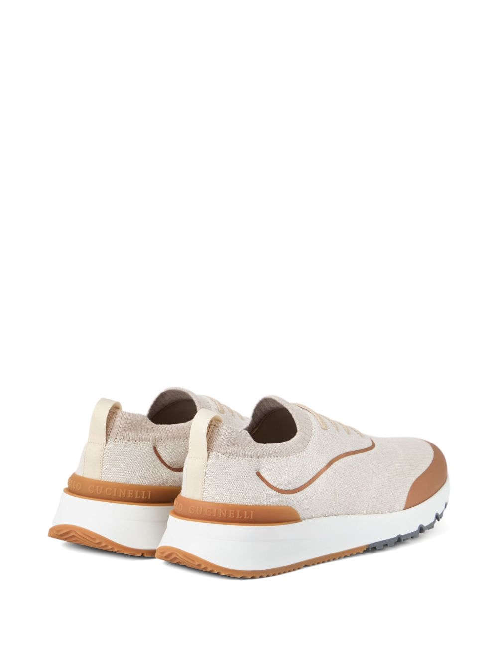 Brunello Cucinelli Cotton Sneakers - Beige