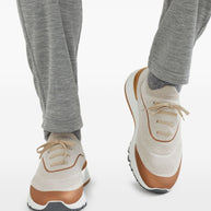 Brunello Cucinelli Cotton Sneakers - Beige