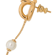 Ferragamo Gancini Earrings - Silver