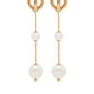 Ferragamo Gancini Earrings - Silver