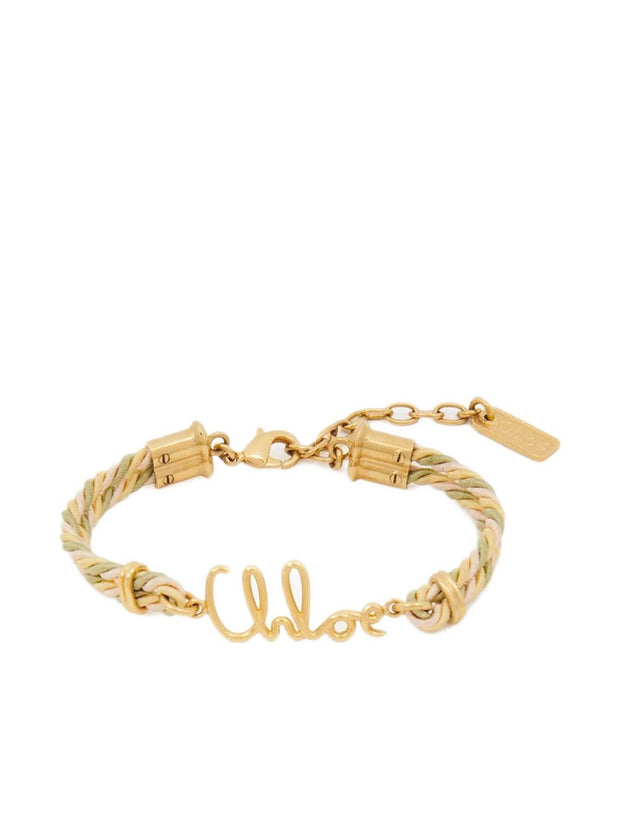 Chloé Logo Bracelet Golden