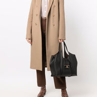 Tod's Logo-plaque Tote Bag
