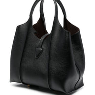 Tod's T Timeless Mini Leather Shopping Bag