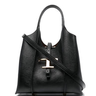 Tod's T Timeless Mini Leather Shopping Bag