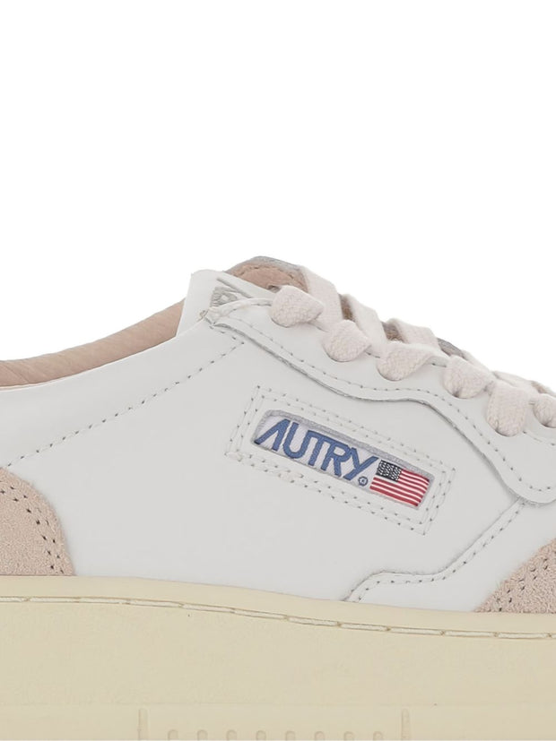 AUTRY Medialist Low Sneakers Leather Brown