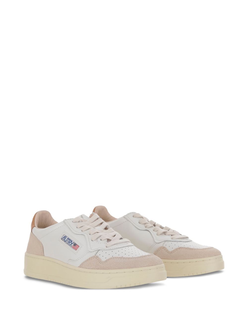 AUTRY Medialist Low Sneakers Leather Brown