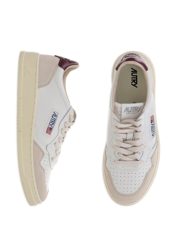 AUTRY Medialist Low Sneakers Bordeaux