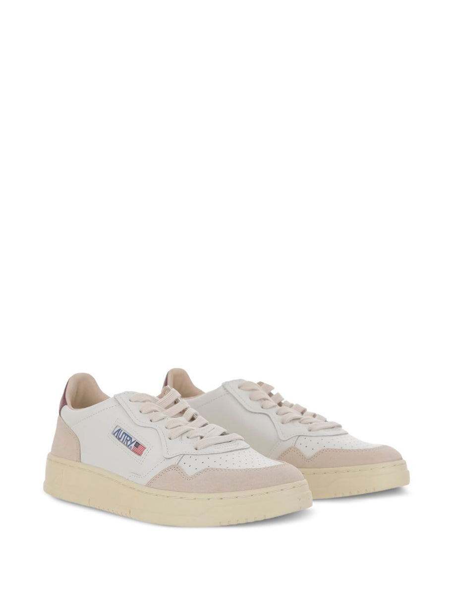 AUTRY Medialist Low Sneakers Bordeaux