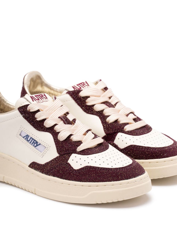 AUTRY Medialist Low Sneakers Bordeaux