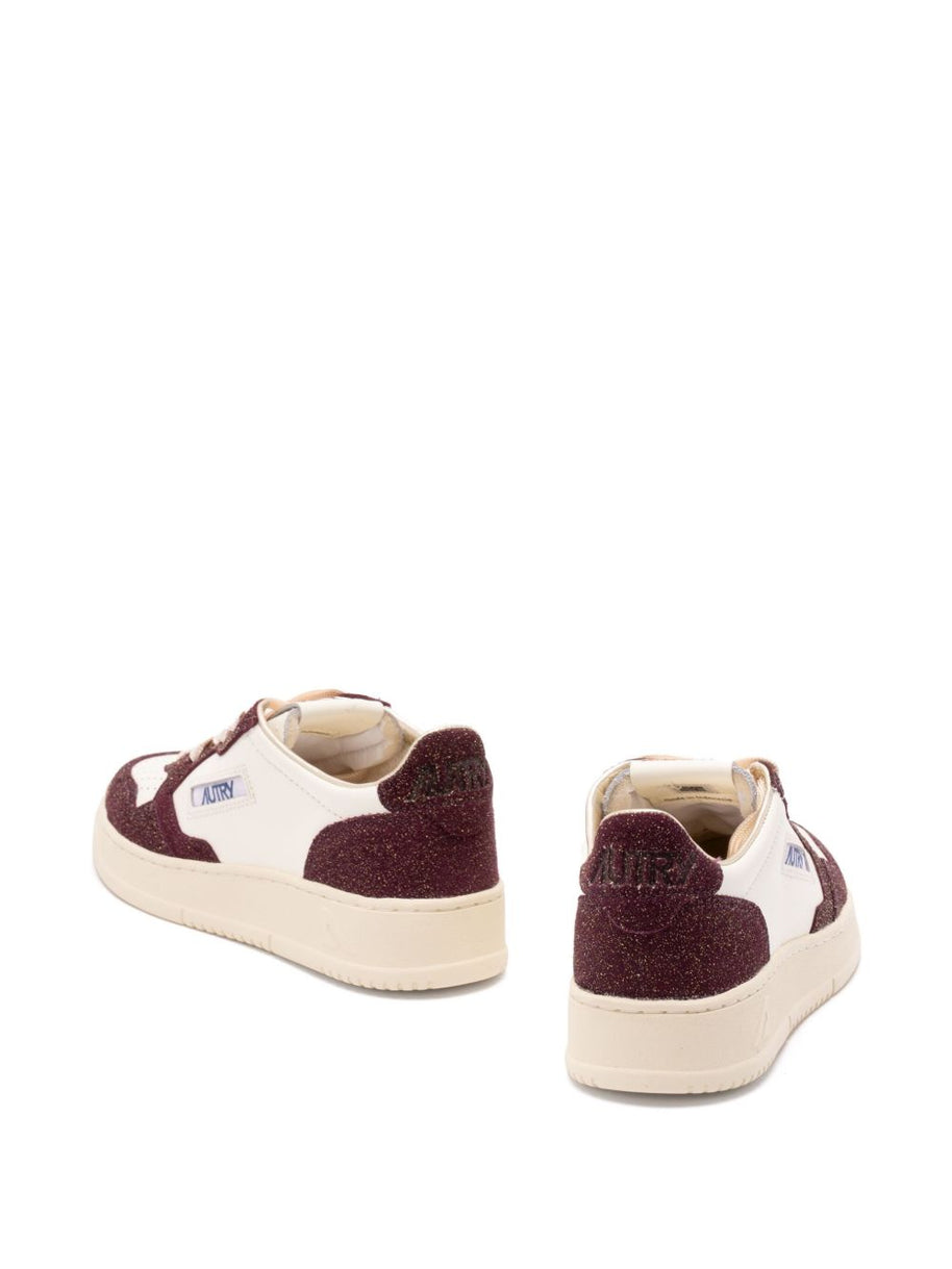 AUTRY Medialist Low Sneakers Bordeaux