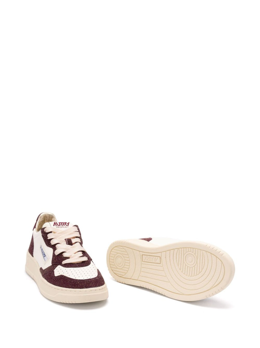 AUTRY Medialist Low Sneakers Bordeaux