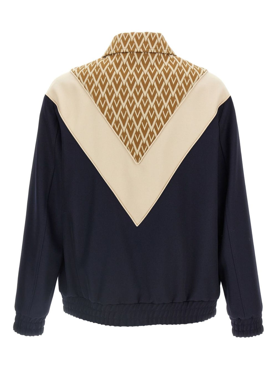 Valentino Toute La V Wool Jacket - Black