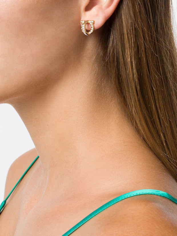 Ferragamo Gancini Earrings
