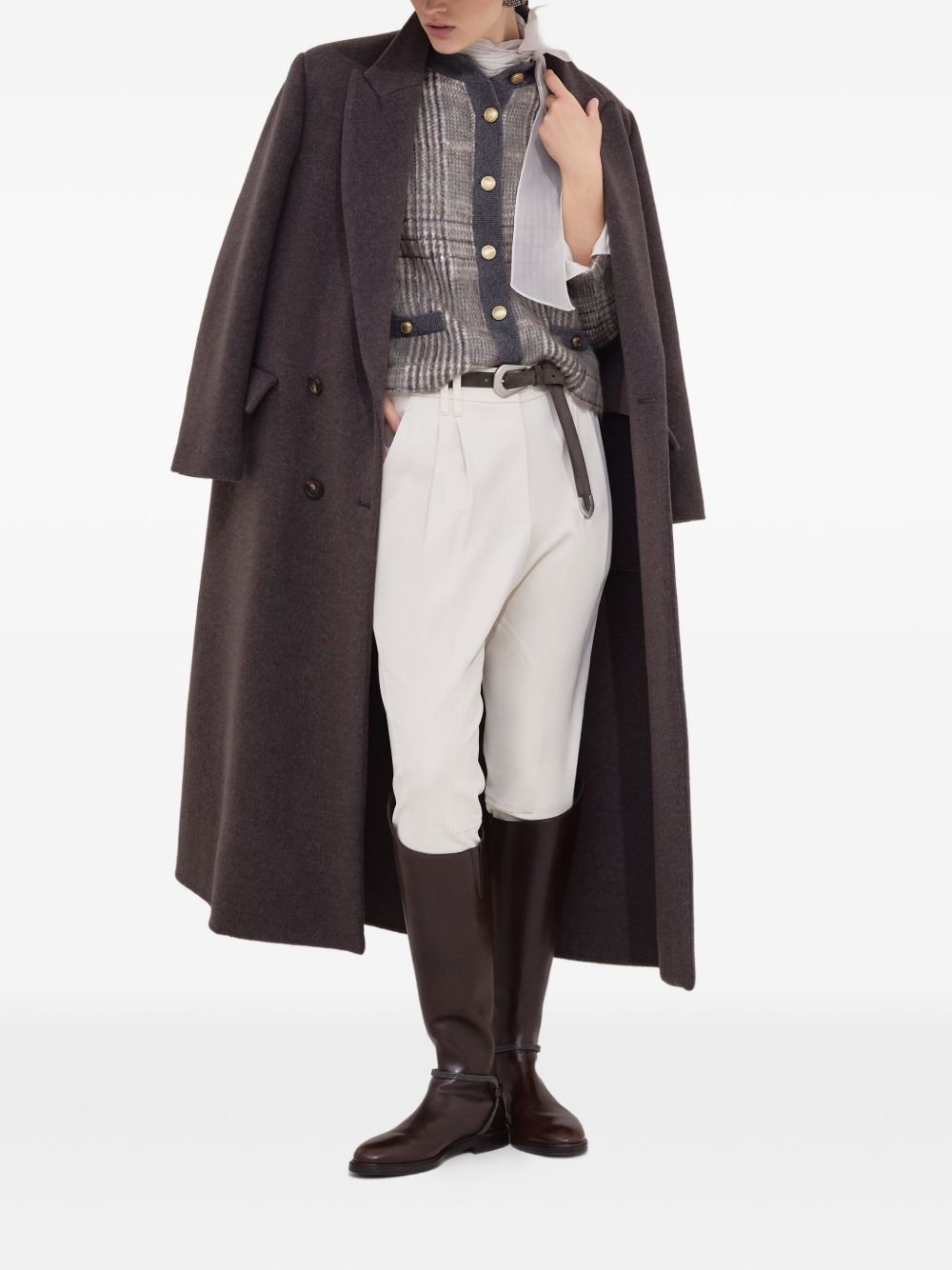 Brunello Cucinelli Silk Blouse - Ivory