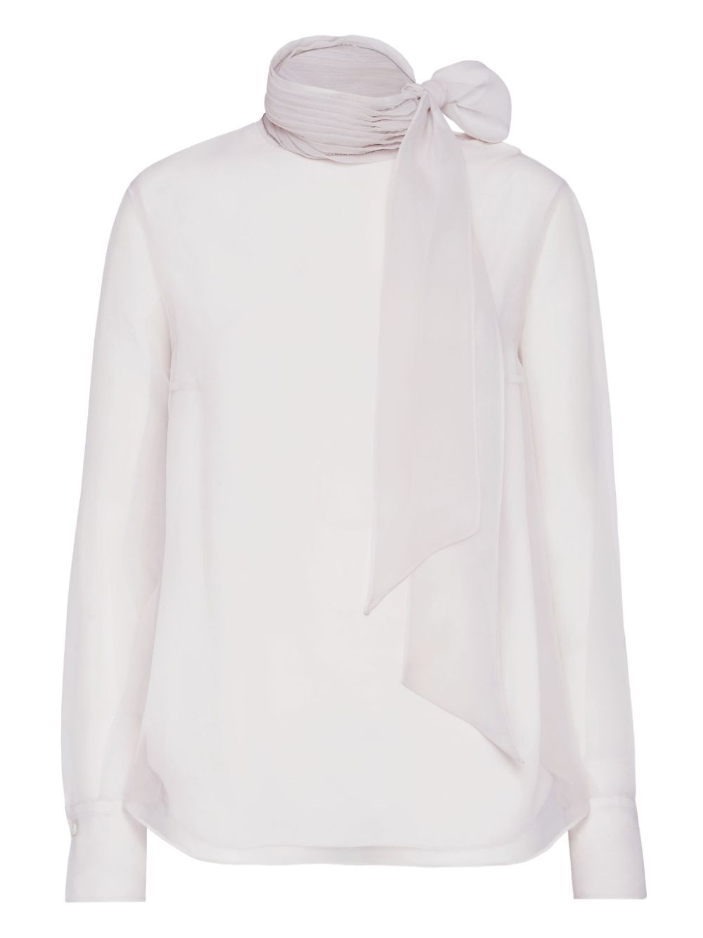 Brunello Cucinelli Silk Blouse - Ivory