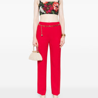 Dolce & Gabbana Floral Top - Black