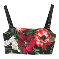 Dolce & Gabbana Floral Top - Black