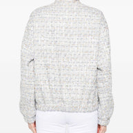 Iro Tweed Jacket Silver