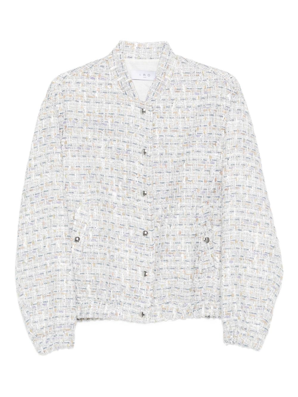 Iro Tweed Jacket Silver