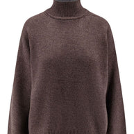Brunello Cucinelli Cashmere Turtle-neck Sweater - Brown
