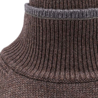 Brunello Cucinelli Cashmere Turtle-neck Sweater - Brown