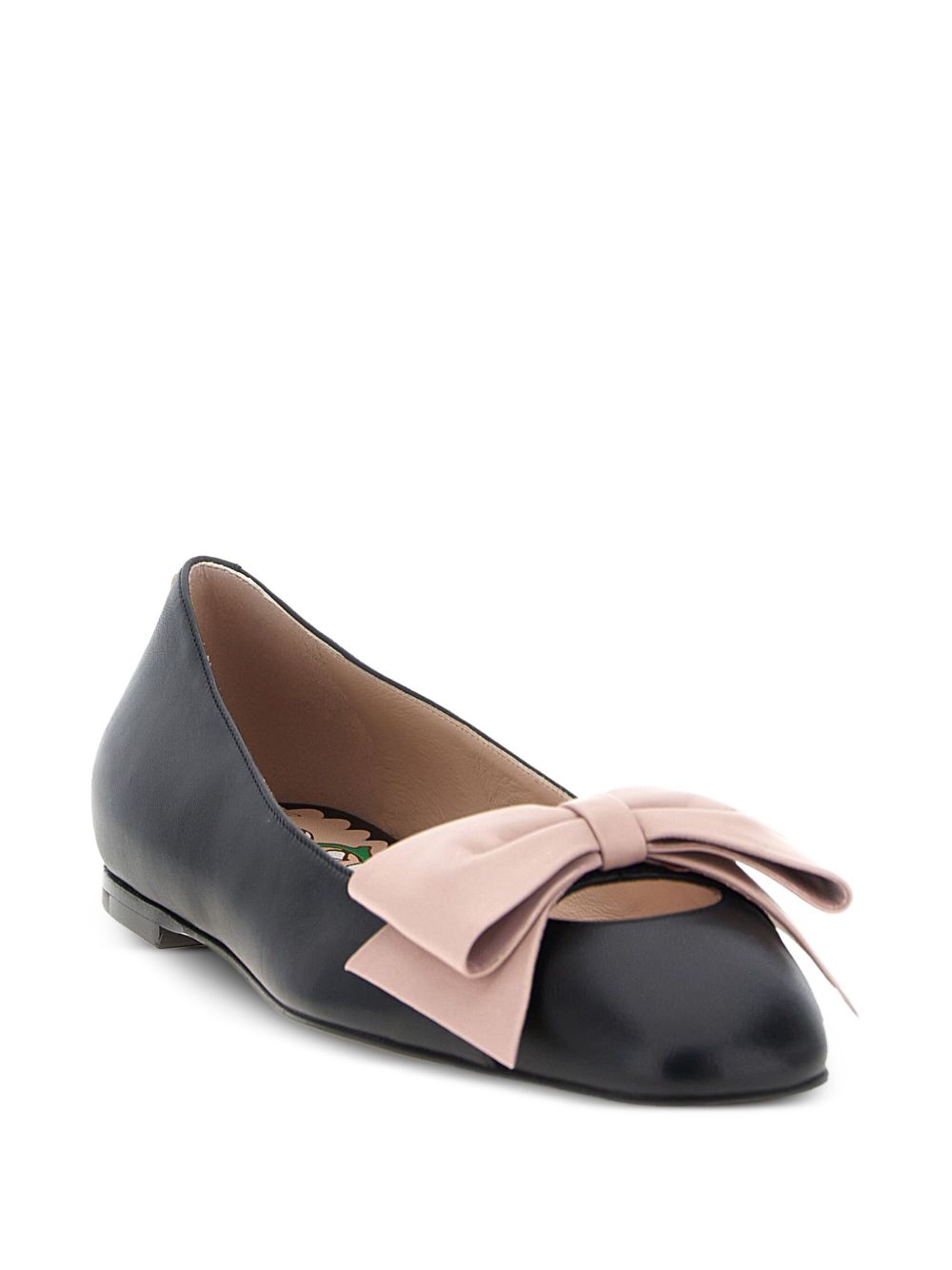 Valentino Garavani Ballerina Bowow In Kid