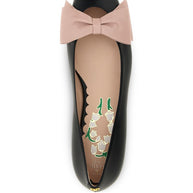 Valentino Garavani Ballerina Bowow In Kid