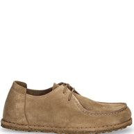 Birkenstock Utti Suede Leather Sneakers Dove Grey