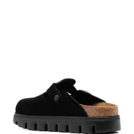 Birkenstock Boston Chunky Suede Clogs