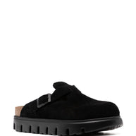 Birkenstock Boston Chunky Suede Clogs