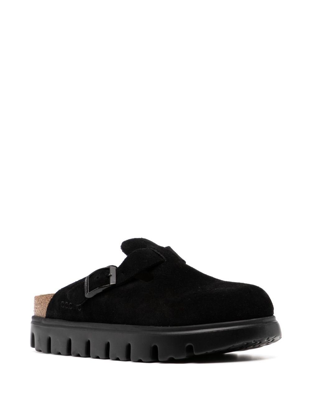 Birkenstock Boston Chunky Suede Clogs