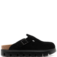 Birkenstock Boston Chunky Suede Clogs