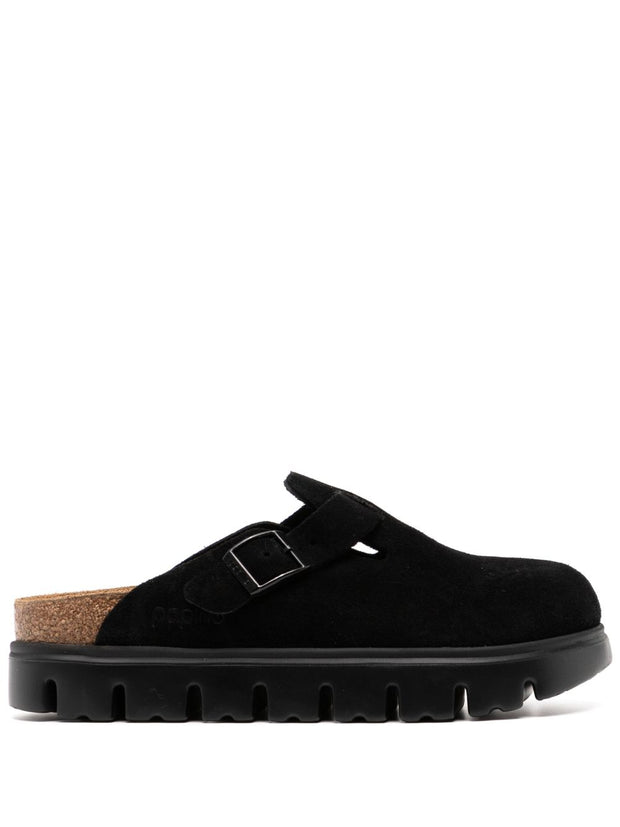 Birkenstock Boston Chunky Suede Clogs