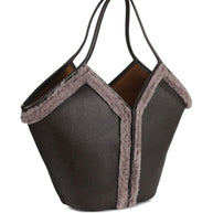 Calella Leather Shopping Bag