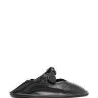 HEREU Llasada Leather Ballet Flats - Black