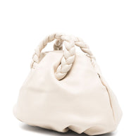 HEREU Bombon Small Leather Handbag - Beige