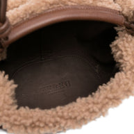 HEREU Arta Mini Leather Handbag - Brown