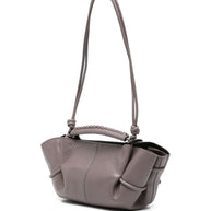 HEREU Arta Mini Leather Handbag - Grey