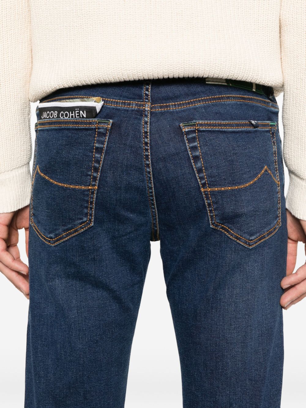 Jacob Cohen Slim Fit Denim Jeans - Blue