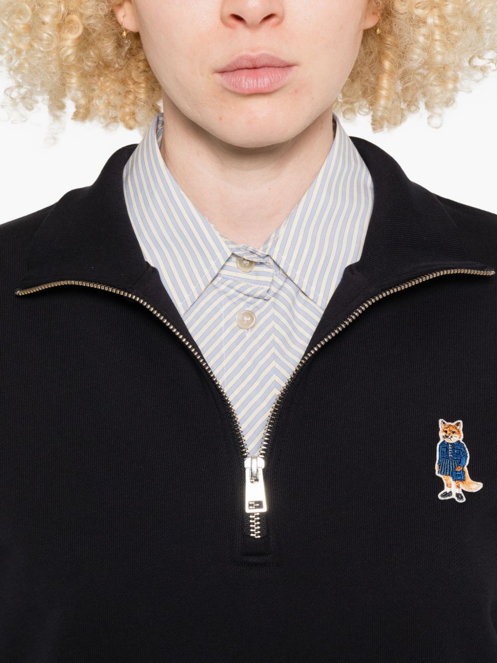 Maison Kitsuné MAISON KITSUNE' Sweaters Black