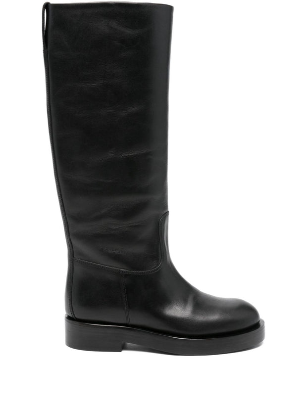Paris Texas Napa Leather Boots - Black