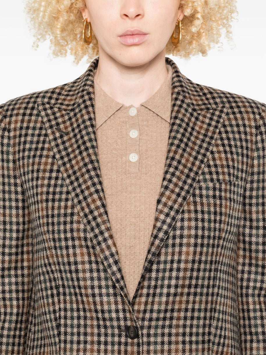 Tagliatore Wool Single-breasted Jacket Black
