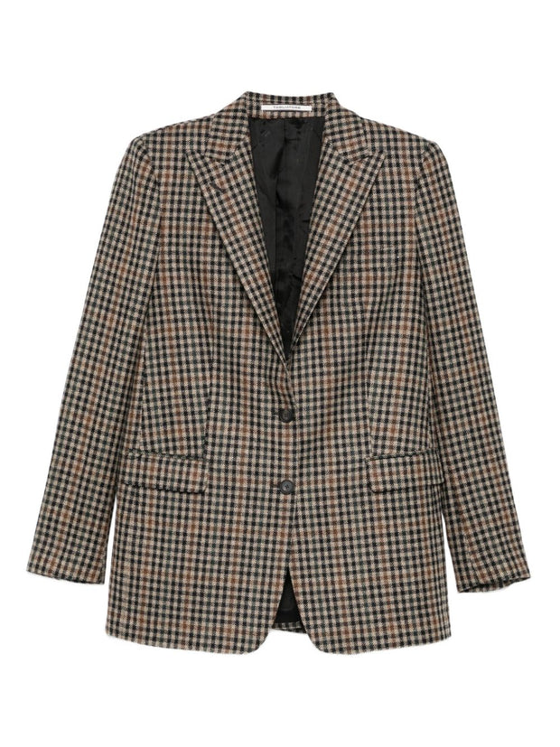 Tagliatore Wool Single-breasted Jacket Black