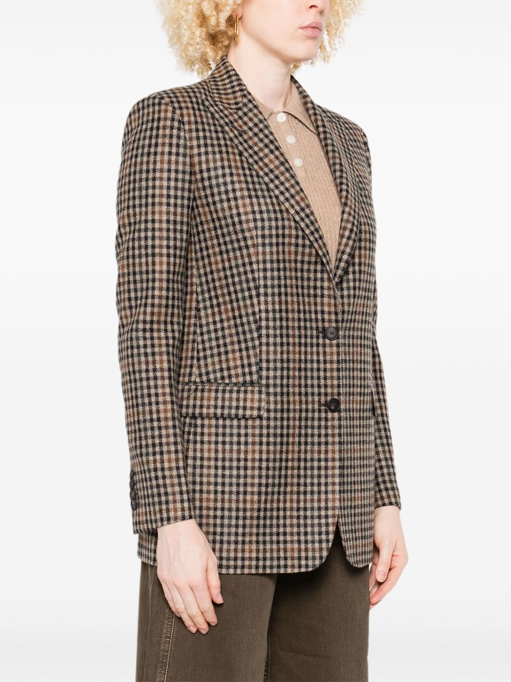 Tagliatore Wool Single-breasted Jacket Black